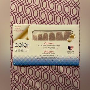 ColorStreet Pedicure NailPolish Strips “Moonburst”